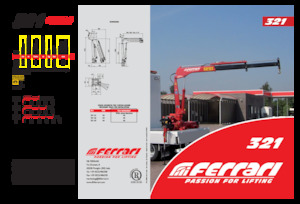 Grúas de carga hidráulicas Ferrari® 321 A3 