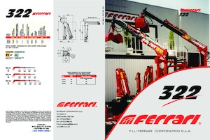 Grúas de carga hidráulicas Ferrari® 322R A1 