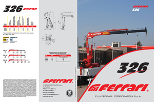 Grúas de carga hidráulicas Ferrari® 326 A2 