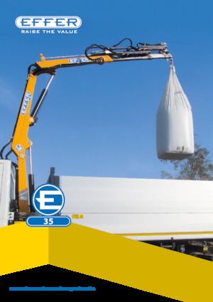 Grúas de carga hidráulicas Effer 35 2S