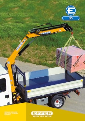 Grúas de carga hidráulicas Effer 35 S1