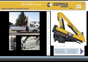 Grúas de carga hidráulicas COPMA 2000 35.2