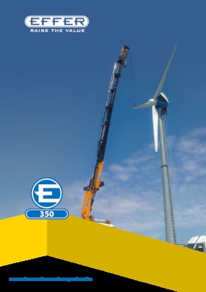 Grúas de carga hidráulicas Effer 350 4S