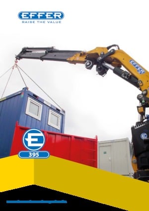 Grúas de carga hidráulicas Effer 395 6S