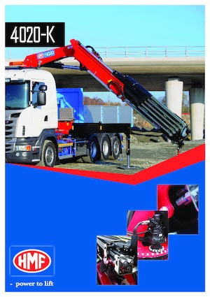 Grúas de carga hidráulicas HMF 4020-K4-RCS