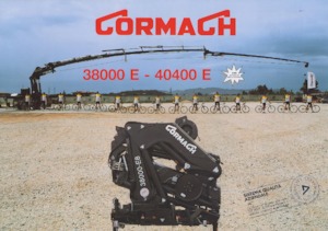 Grúas de carga hidráulicas Cormach 40400 E8F A.S.C. Plus