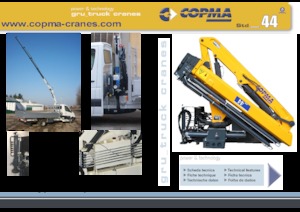 Grúas de carga hidráulicas COPMA 2000 44.2