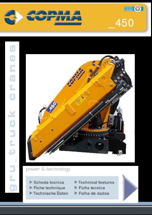 Grúas de carga hidráulicas COPMA 2000 450.3