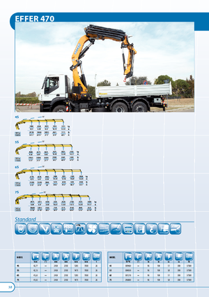 Grúas de carga hidráulicas Effer 470 6S