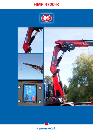 Grúas de carga hidráulicas HMF 4720 K 5