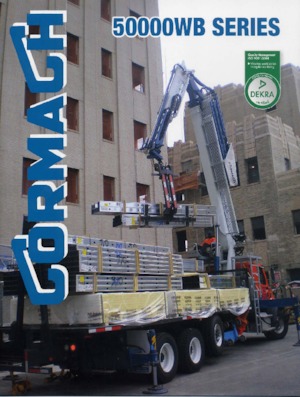 Grúas de carga hidráulicas Cormach 50000 WB95