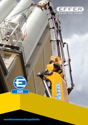 Grúas de carga hidráulicas Effer 505 8S