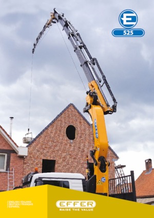 Grúas de carga hidráulicas Effer 525 6S
