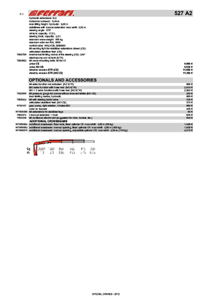 Grúas de carga hidráulicas Ferrari® 527 A 2