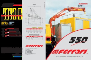 Grúas de carga hidráulicas Ferrari® 550 A2 