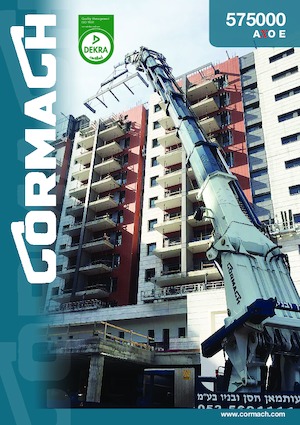 Grúas de carga hidráulicas Cormach 575000AXO E9J804