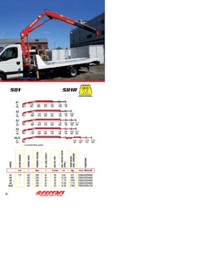 Grúas de carga hidráulicas Ferrari® 581R A3 J 2 