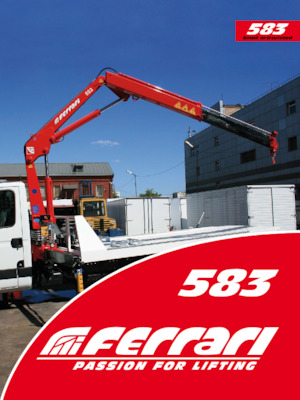 Grúas de carga hidráulicas Ferrari® 583 A3 J2