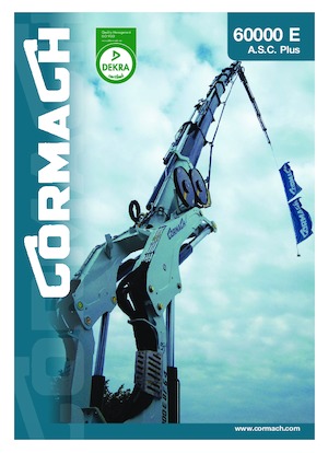 Grúas de carga hidráulicas Cormach 60000 E8F64 A.S.C. Plus