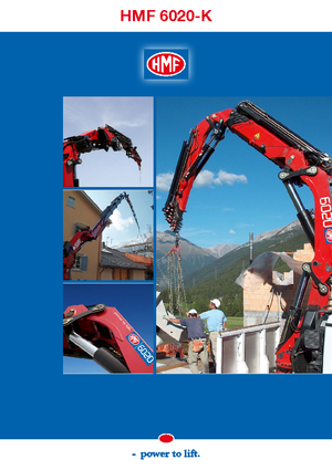 Grúas de carga hidráulicas HMF 6020-OK2