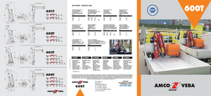 Grúas de carga hidráulicas Amco Veba 604T-1 S