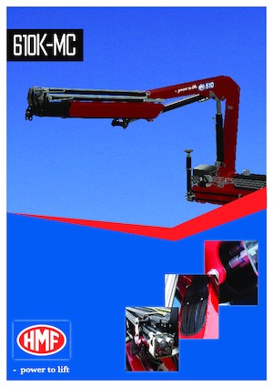 Grúas de carga hidráulicas HMF 610K-4