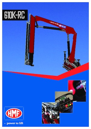 Grúas de carga hidráulicas HMF 610-K1-RC
