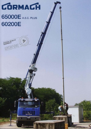 Grúas de carga hidráulicas Cormach 65000 E6F A.S.C. Plus