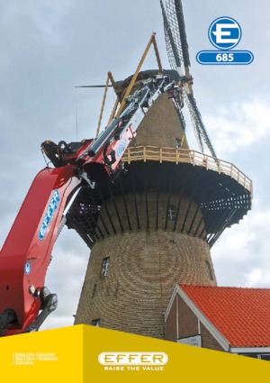 Grúas de carga hidráulicas Effer 685 6S