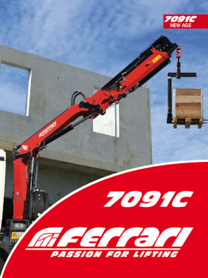 Grúas de carga hidráulicas Ferrari® 7091C A3 