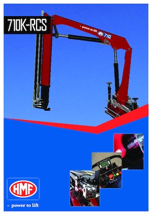 Grúas de carga hidráulicas HMF 710-K1-RCS