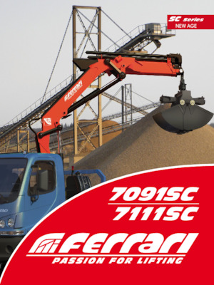 Grúas de carga hidráulicas Ferrari® 7111SC A2 