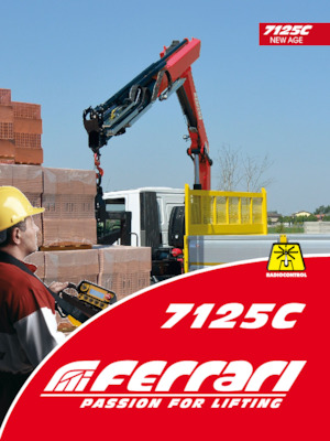 Grúas de carga hidráulicas Ferrari® 7125C A2 