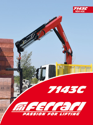 Grúas de carga hidráulicas Ferrari® 7143C A6 