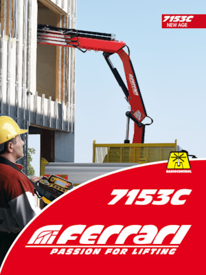 Grúas de carga hidráulicas Ferrari® 7153C A4 