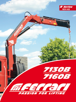 Grúas de carga hidráulicas Ferrari® 7160B A2 