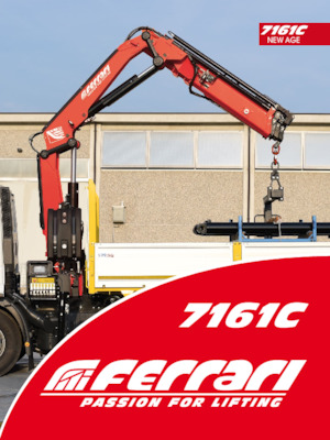 Grúas de carga hidráulicas Ferrari® 7161C A5 