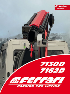 Grúas de carga hidráulicas Ferrari® 7162D A4 