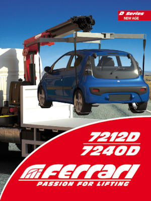 Grúas de carga hidráulicas Ferrari® 7212D A2 