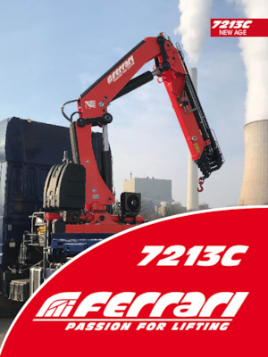 Grúas de carga hidráulicas Ferrari® 7213C A4 J3 