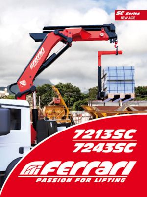 Grúas de carga hidráulicas Ferrari® 7213SC A2 
