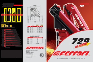 Grúas de carga hidráulicas Ferrari® 729 A5 