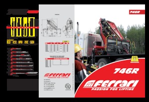 Grúas de carga hidráulicas Ferrari® 746R A4 