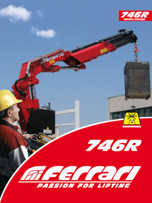 Grúas de carga hidráulicas Ferrari® 746R A7 