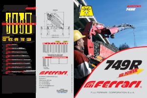 Grúas de carga hidráulicas Ferrari® 749R A4 