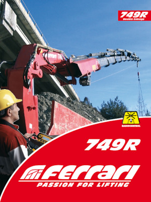 Grúas de carga hidráulicas Ferrari® 749R A2 