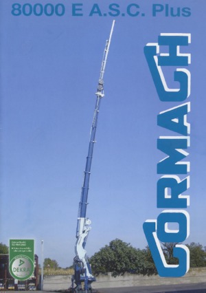 Grúas de carga hidráulicas Cormach 80000 E 3