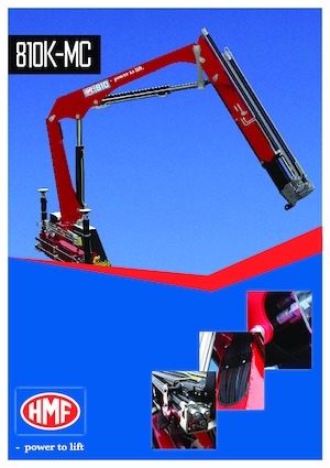 Grúas de carga hidráulicas HMF 810-K1