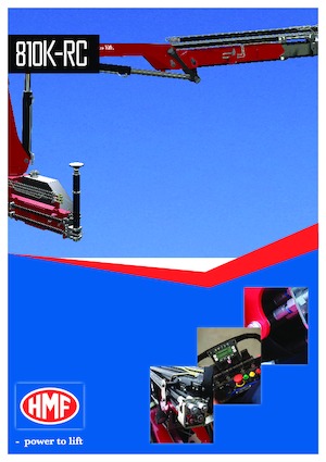 Grúas de carga hidráulicas HMF 810-K3-RC