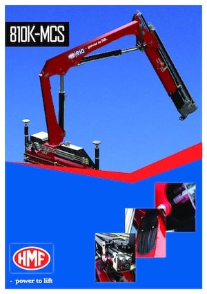 Grúas de carga hidráulicas HMF 810-K2-MCS